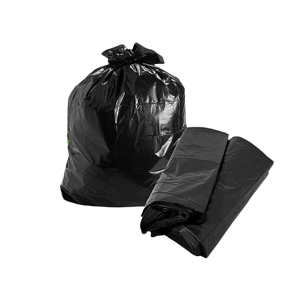 Saco de Lixo Preto com 100 unidades