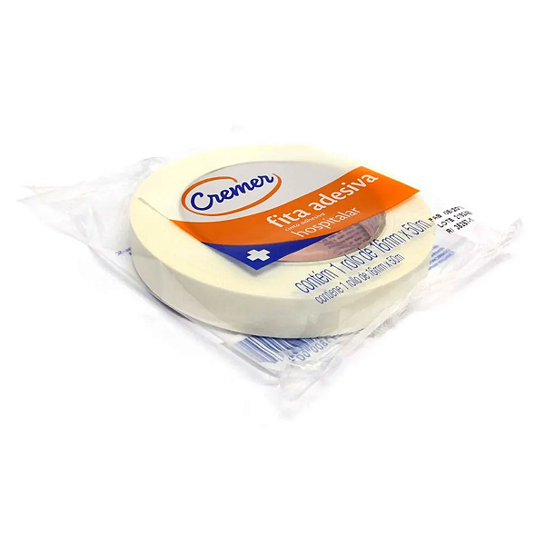 Fita Crepe Hospitalar Adesiva Cremer