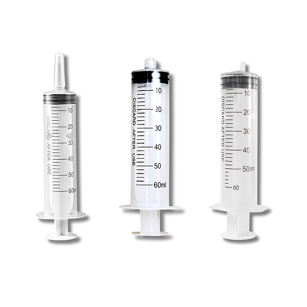 Seringa Descartável 60ml Sem Agulha Descarpack