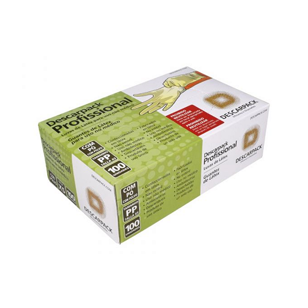 Luva para Procedimento de Látex com Pó PP