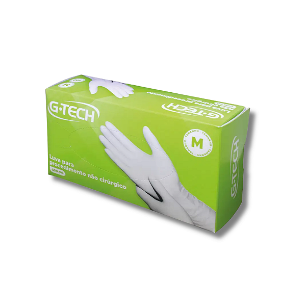 Luva para Procedimento Látex Com Pó G-tech