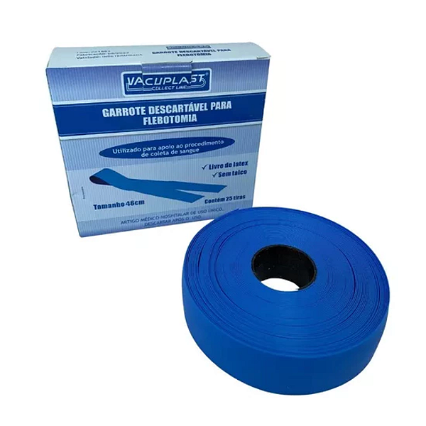 Garrote Torniquete Látex em Rolo