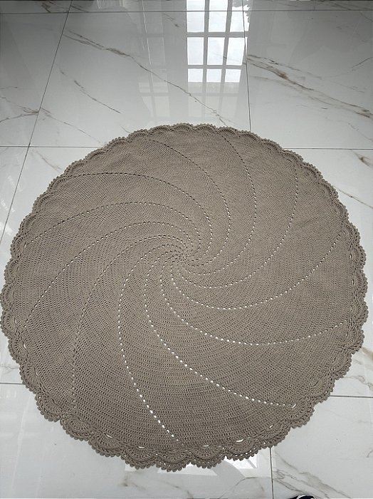 Tapete Redondo Espiral