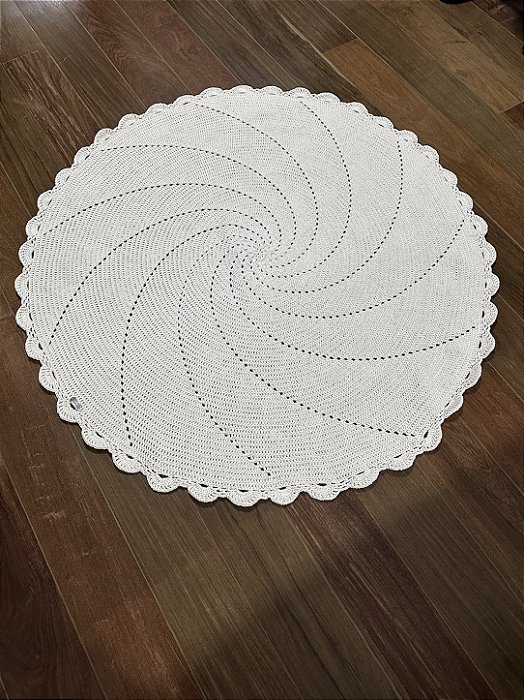 Tapete Redondo Espiral