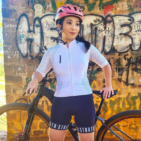 Camiseta Confort Geometric White