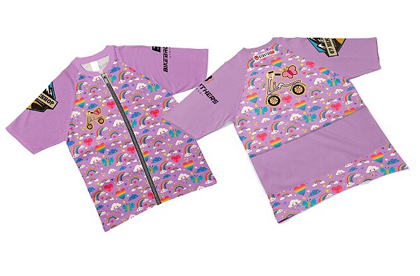 Camiseta Ciclismo Confort Infantil Personalizada