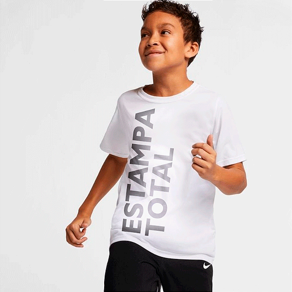 Dry Force Camiseta Infantil Manga Curta Personalizada