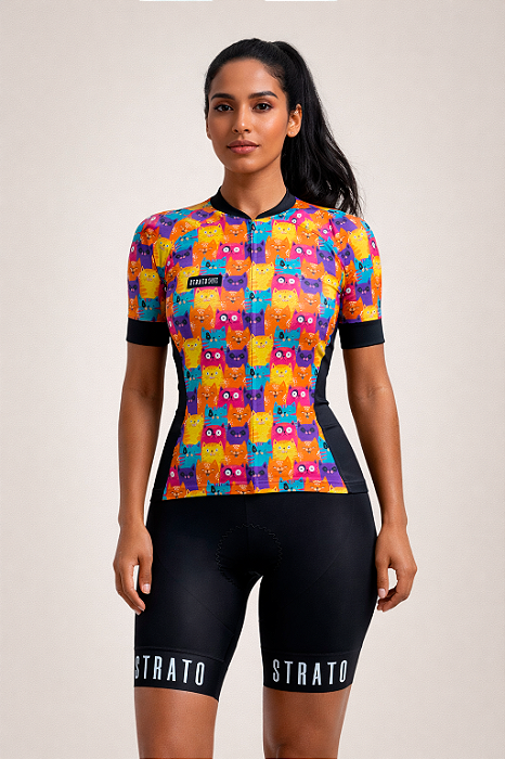 Camiseta Performance Cat love