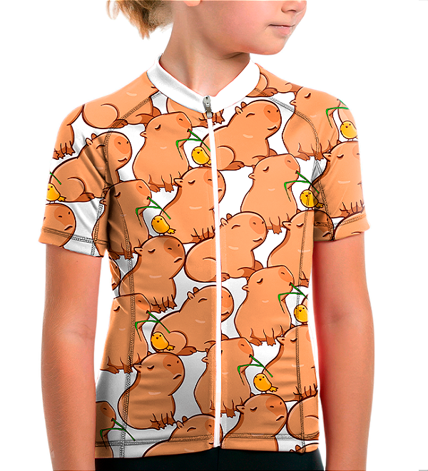 Camiseta Ciclismo Confort Infantil