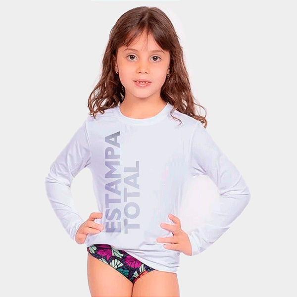 Dry Force Camiseta Infantil Manga Longa Personalizada