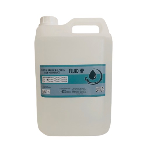 Fluido de Silicone 50 cSt(Puro) 5L - FLUID HP - MRC Química