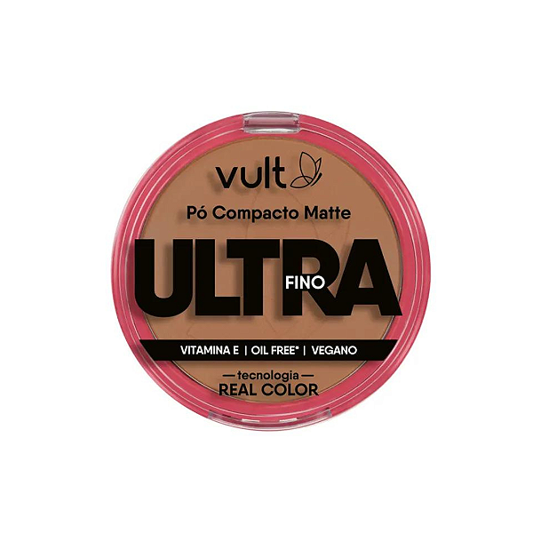 Pó Compacto Matte UltraFino Vult Cor V450