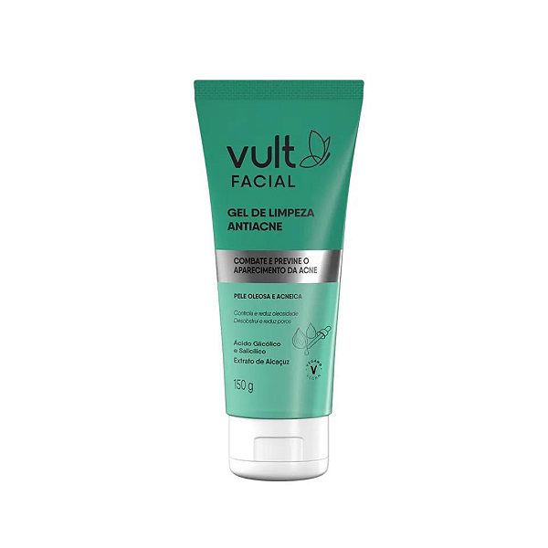 Gel de Limpeza Facial Antiacne Vult 150g
