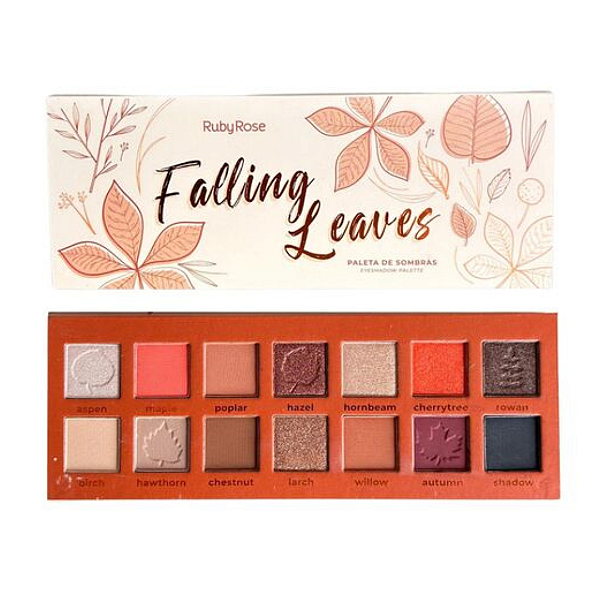 Paleta De Sombras Falling Leaves RubyRose