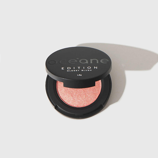 Mini Blush Cintilante Glossy Blush Rose Pink Oceane Edition