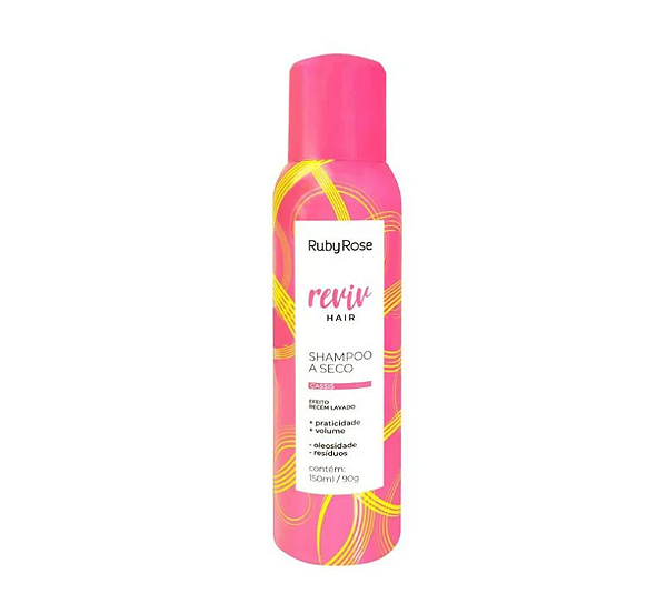 Shampoo À Seco Pink Wishes Baunilha Rubyrose
