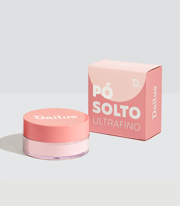 Pó Solto Ultrafino Rosa Dailus