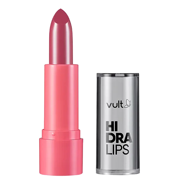 Batom Cremoso Hydra Lips Rosa Pétala Vult