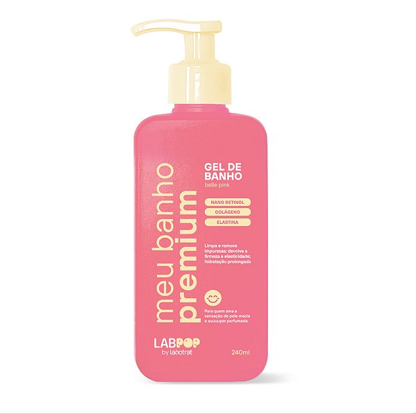 Gel De Banho Belle Pink Labpop By Labotrat