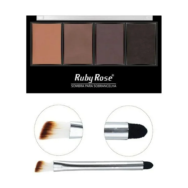 Paleta De Sobrancelhas Ruby Rose
