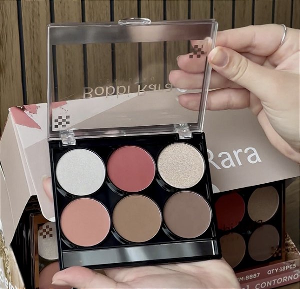 Paleta 3 Em 1 Bobbi Rara
