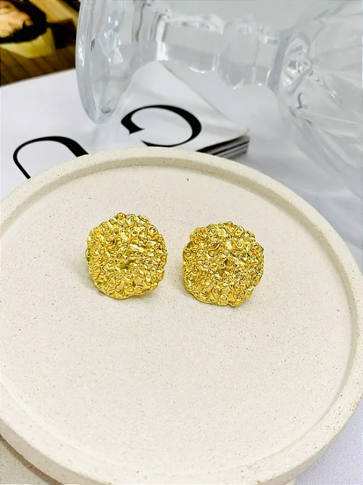 Brinco Dourado Corais