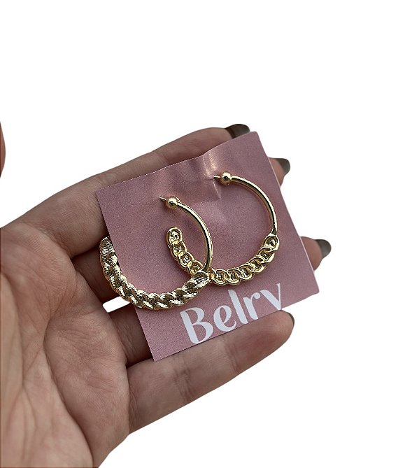 Brincos de Argola Dourados