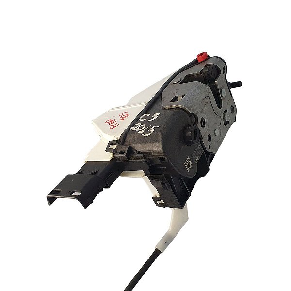 Fechadura Trava Porta Citroen C3 2013 A 2016 Eletrica Traseira Direita 6 Pinos 9800624980 Original