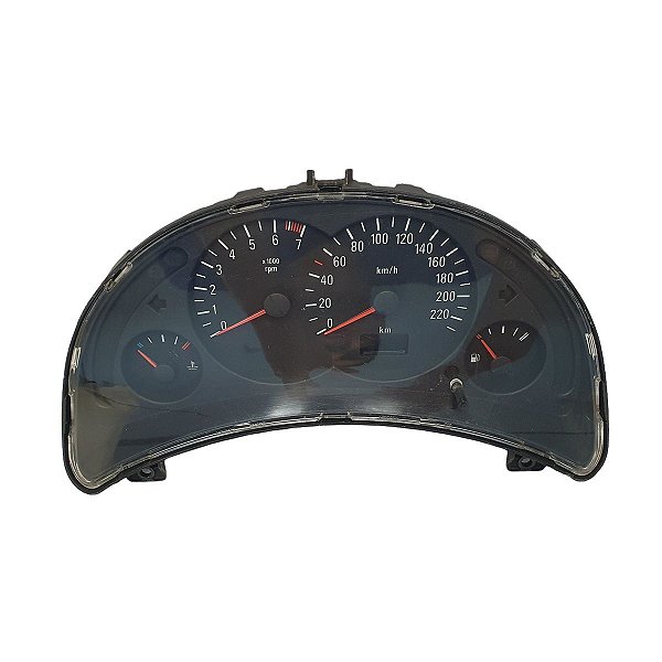 Painel Instrumentos Corsa Montana 2002 A 2012 220Km Grafite Tomada Azul Conta Giro 93337852He Original