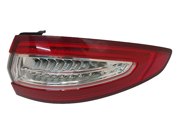 Lanterna Traseira Fusion Titanium 2013 A 2017 Led Direita Cristal Ds7313404Bk Original