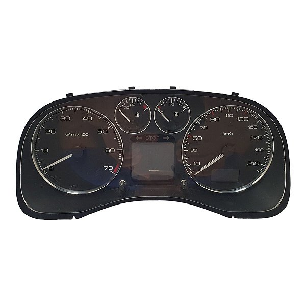 Painel Instrumentos Peugeot 307 2001 A 2011 210Km 7000Rpm Sagem P96604704800R0 Original
