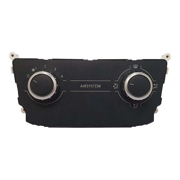 Controle Comando Ar Ventilador Gol Saveiro Voyage G5 2008 A 2012 Botao Cromado Original