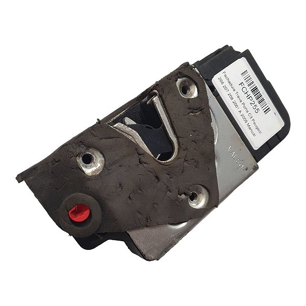 Fechadura Trava Porta C3 Peugeot 206 207 208 2001 A 2009 Manual Traseira Direita Original