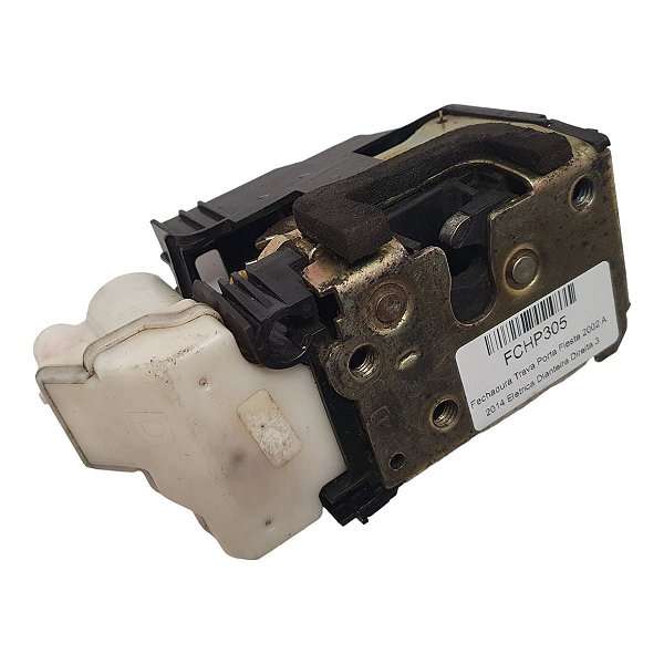 Fechadura Trava Porta Fiesta 2002 A 2014 Eletrica Dianteira Direita 3 Pinos Original