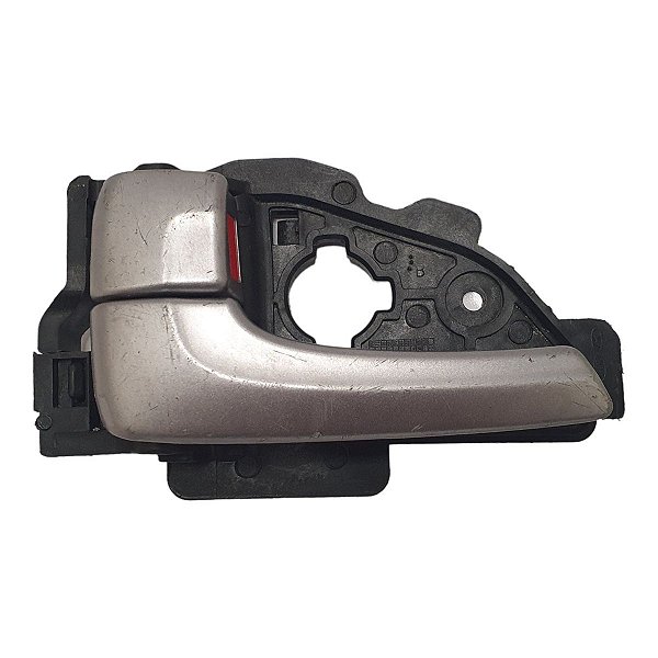 Macaneta Interna Puxador Ix35 2010 A 2016 Dianteira E Traseira Esquerda Cinza Plastico Original