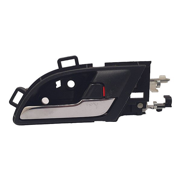 Macaneta Interna Puxador Crv 2007 A 2011 Dianteira E Traseira Direita Cromado Plastico Original