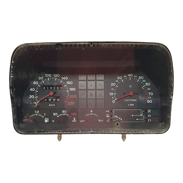 Painel Instrumentos Uno Turbo R 1989 A 1994 (Ponteiro Vermelho) 220Km 8000Rpm Original
