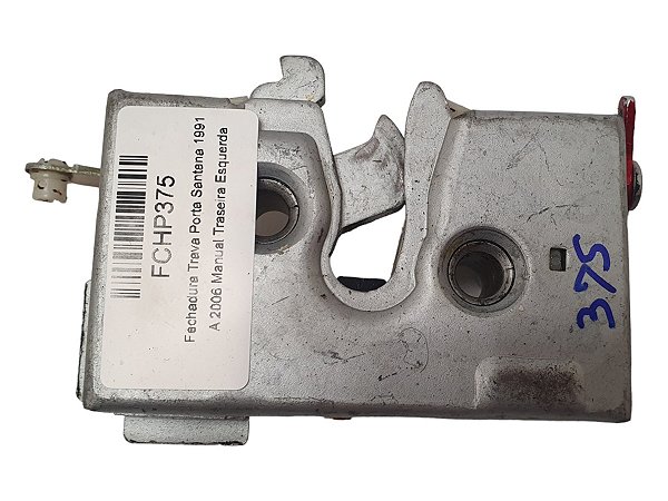 Fechadura Trava Porta Santana 1991 A 2006 Manual Traseira Esquerda 3278390154 Original