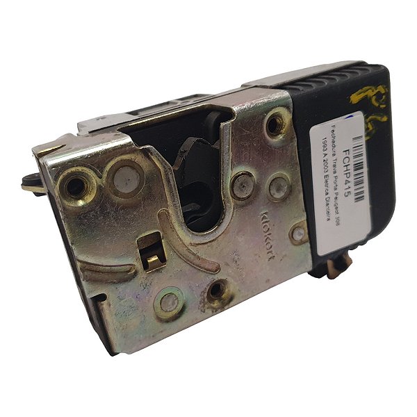 Fechadura Trava Porta Peugeot 306 1993 A 2003 Eletrica Dianteira Direita 9 Pinos Original