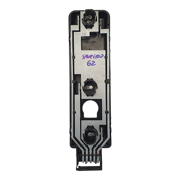 Circuito Soquete Lanterna Saveiro G2 1997 A 2000 Preto 376945257 Original