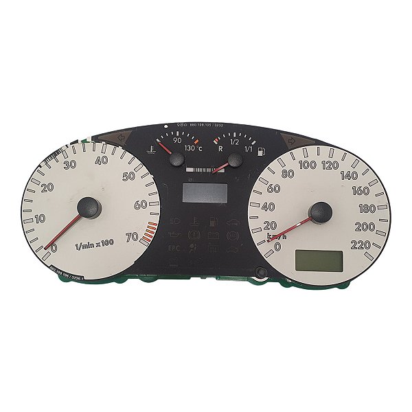 Painel Instrumentos Gol Saveiro Parati G3 1.6 2001 A 2005 Branco (Pra Retirar Componentes) Original