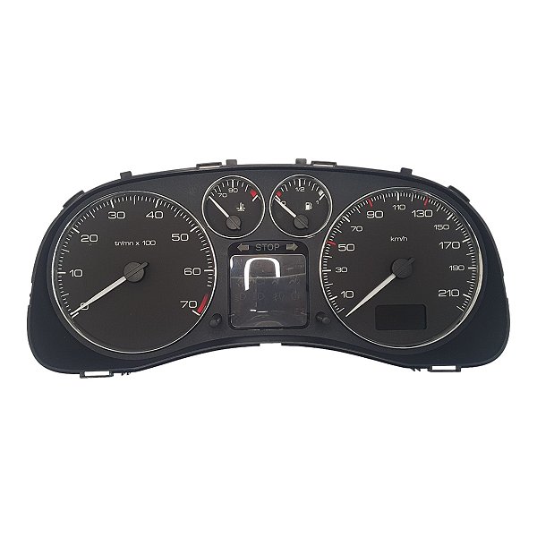 Painel Instrumentos Peugeot 307 2001 A 2011 (Sem Lente) 210Km 7000Rpm Original