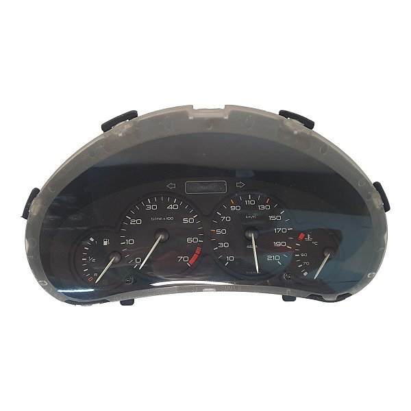 Painel Instrumentos Peugeot 206 207 2001 A 2008 (Display Queimado) 210Km 7000Rpm Original