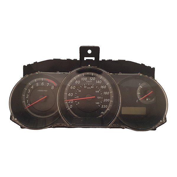 Painel Instrumentos Tiida 2007 A 2013 (Hastes Inf. Quebradas) 220Km 8000Rpm Original
