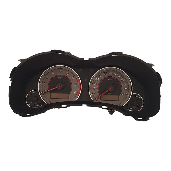 Painel Instrumentos Corolla 2009 A 2012 (Sem Lente/Hastes Quebradas) 240Km 8000Rpm Original