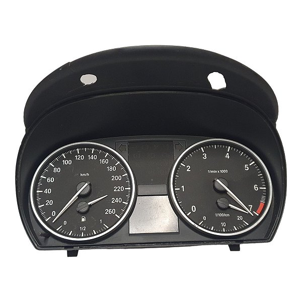 Painel Instrumentos Bmw 320I 2006 A 2012 (Sem Lente, Mancha Display) 260Km 7000Rpm Original