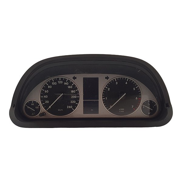 Painel Instrumentos Mercedes B200 2008 A 2011 (Lente Trincada) 240Km 7000Rpm A1694400411 Original