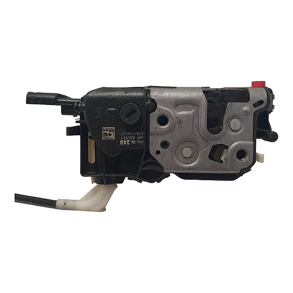 Fechadura Trava Porta Peugeot 208 2014 A 2018 (Tomada Quebrada) Eletrica Traseira Direita 6 Pinos Original