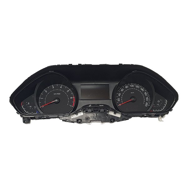 Painel Instrumentos Peugeot 208 2008 2012 A 2018 (S/ Lente Haste Quebrada) 220Km 7000Rpm 9809979877 Original