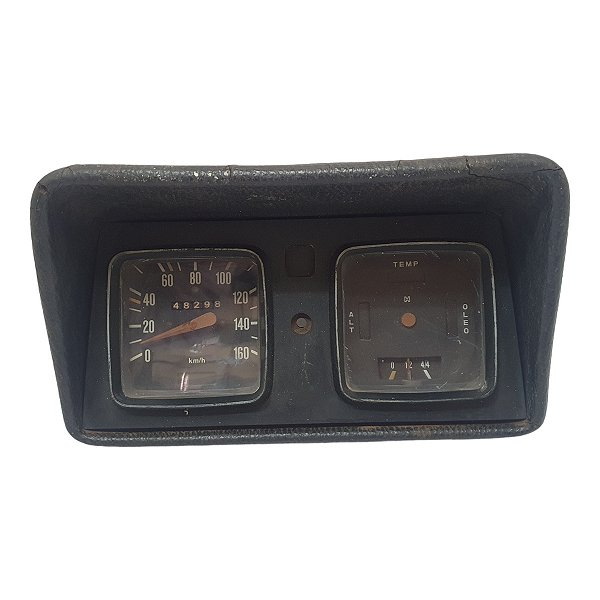 Painel Instrumentos Fiat 147 1979 A 1986 (Carcaca Trincada) 160Km Original